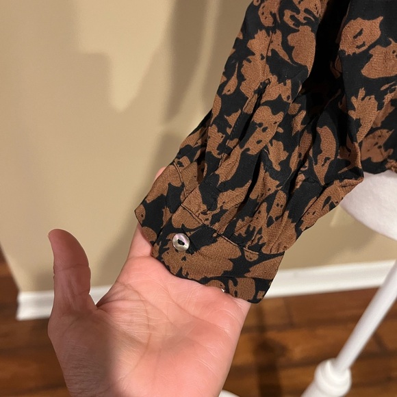 Rails Camille Floral Shirt In Garden Silhouette Size Small - Picture 5 of 10